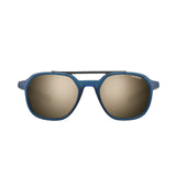 Julbo Slack Sunglasses, Size 52, featuring Spectron HD round lenses and a black double bridge.