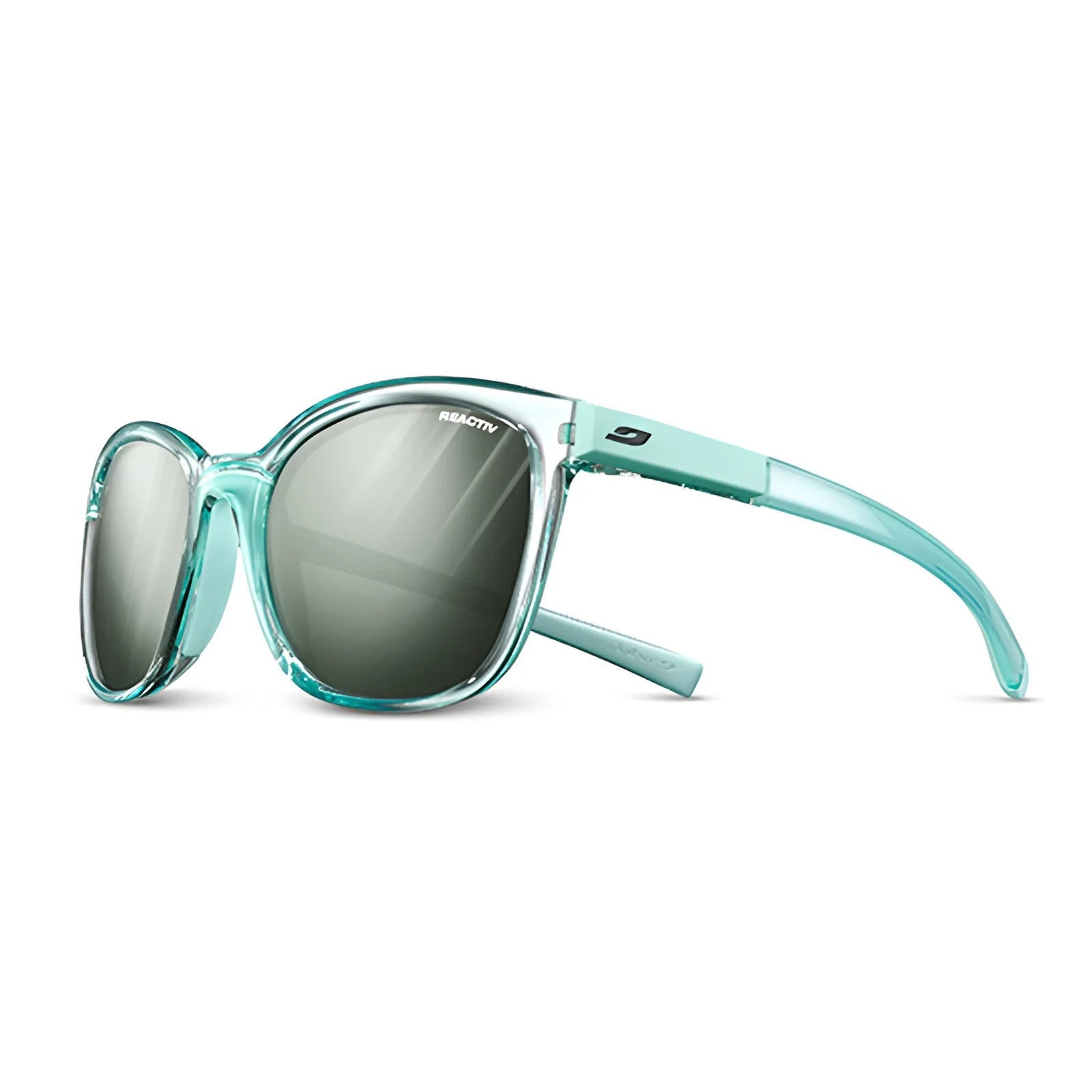 Julbo Spark Sunglasses Translucent Ice Blue / REACTIV 1 & 3 Glare Control (VLT 10..46%)