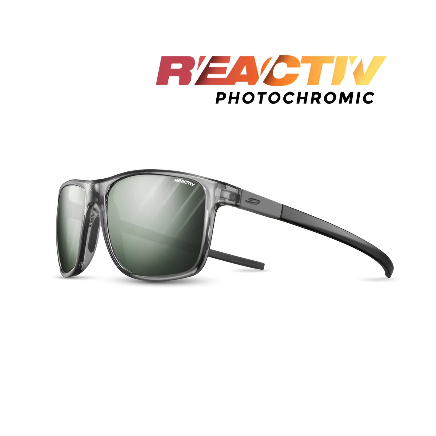 Julbo The Streets Sunglasses Black / Gray / REACTIV 1 & 3 Glare Control (VLT 10..46%)