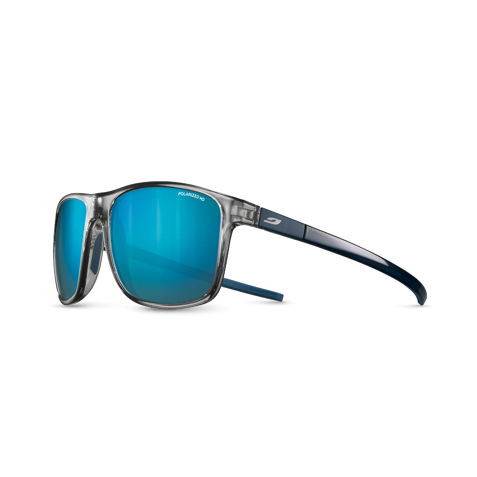 Julbo The Streets Sunglasses Translucent Gray / Blue / Spectron 3 Polarized HD (VLT 7%)