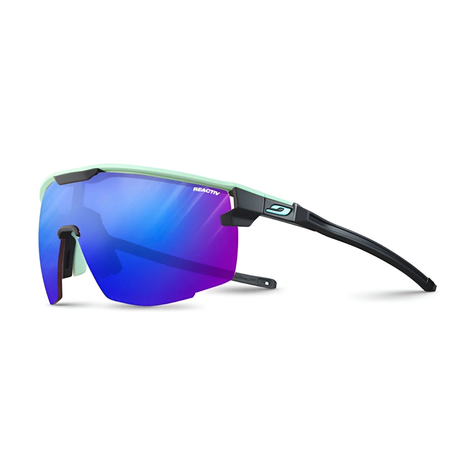Julbo Ultimate Sunglasses Mint / Black / REACTIV 1 & 3 High Contrast (VLT 13..72%)