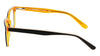 Marchon NYC M6502 Eyeglasses / Black / Orange / Size 48