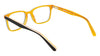Marchon NYC M6502 Eyeglasses / Black / Orange / Size 48
