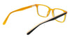 Marchon NYC M6502 Eyeglasses / Black / Orange / Size 48