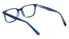 Marchon NYC M6502 Eyeglasses / Black / Orange / Size 48