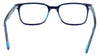 Marchon NYC M6502 Eyeglasses / Black / Orange / Size 48