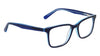 Marchon NYC M6502 Eyeglasses / Black / Orange / Size 48