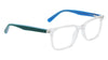 Marchon NYC M6502 Eyeglasses / Black / Orange / Size 48