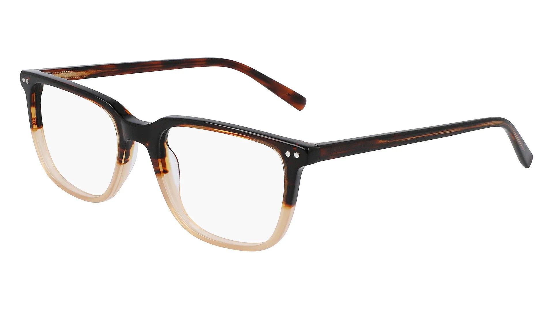 Marchon NYC M-3508 Eyeglasses Brown Horn / Tan Gradient