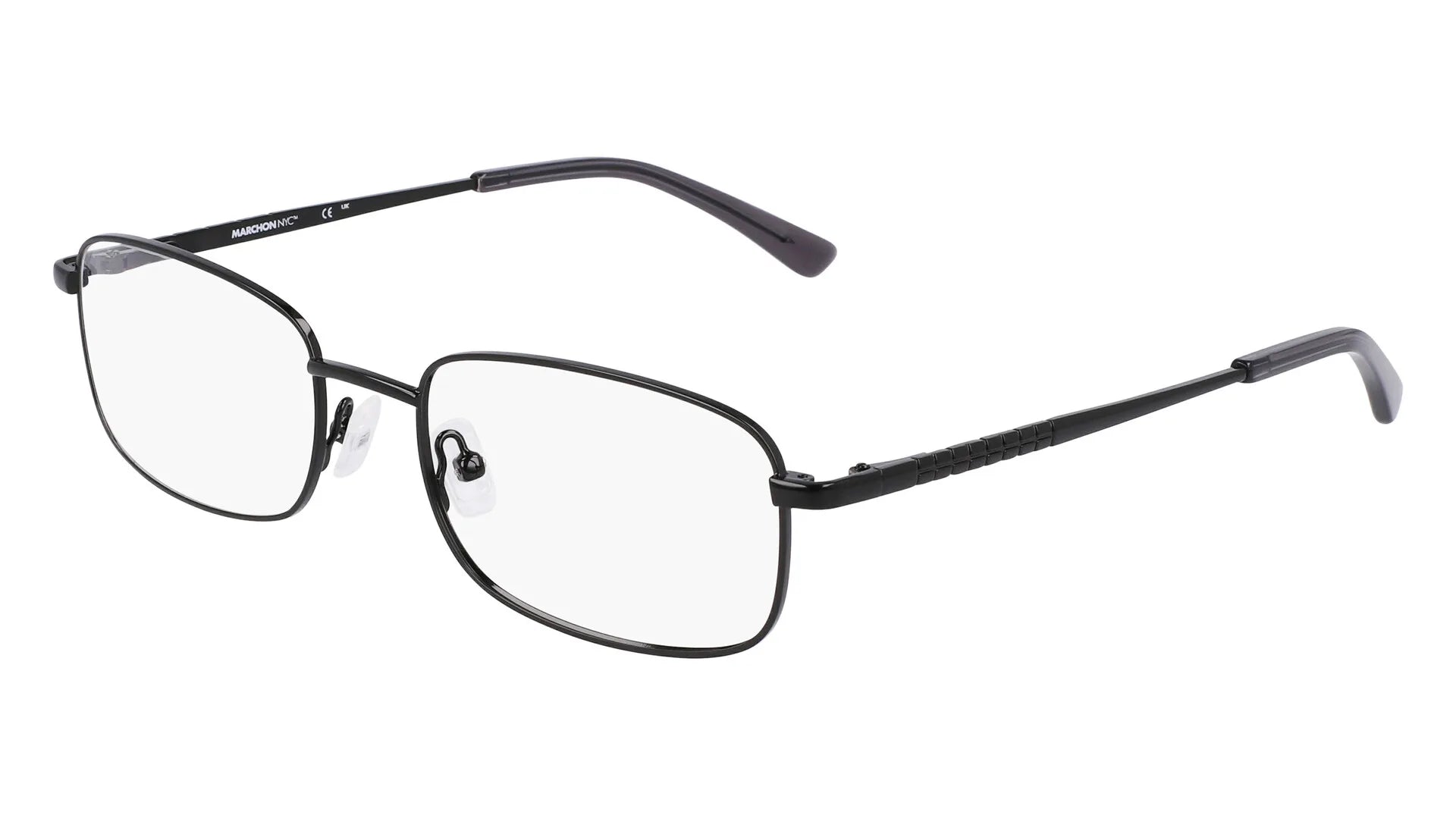 Marchon NYC M-9006 Eyeglasses Shiny Black