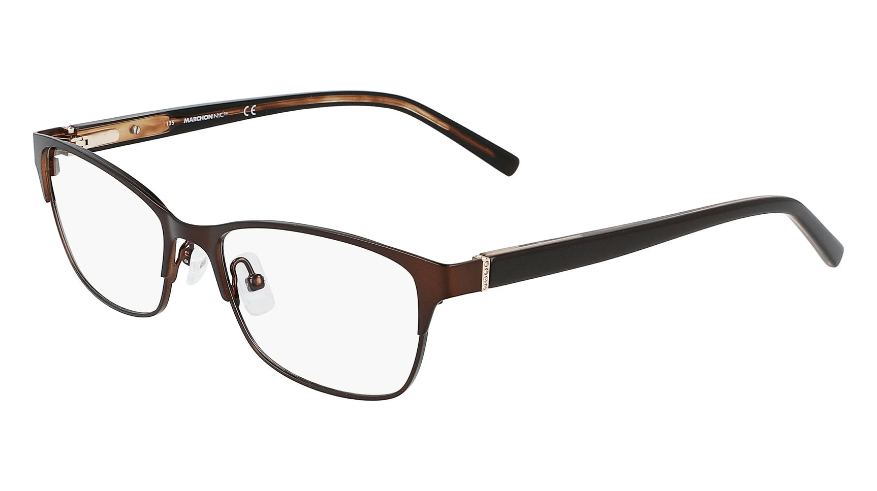 Marchon NYC M-4011 Eyeglasses Matte Brown