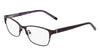 Marchon NYC M-4011 Eyeglasses | Size 52 / Matte Eggplant
