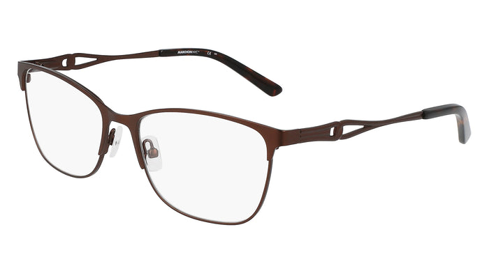 Marchon NYC M-4020 Eyeglasses | Size 56 / Matte Brown