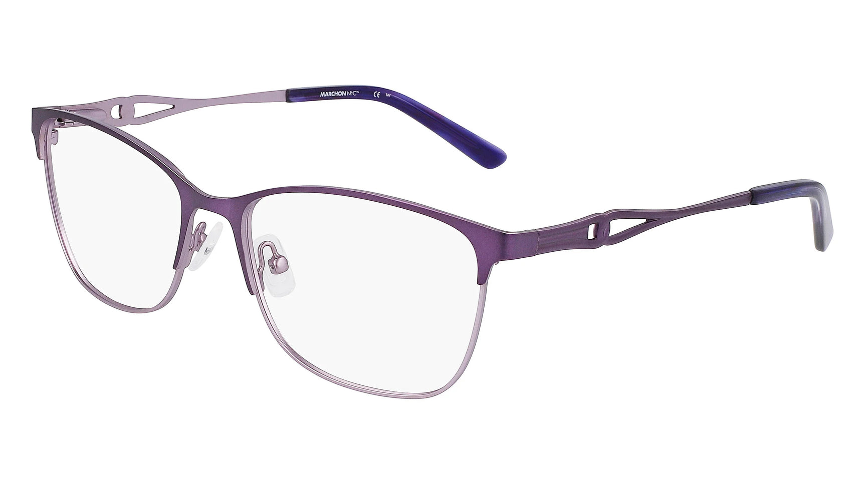 Marchon NYC M-4020 Eyeglasses Matte Eggplant
