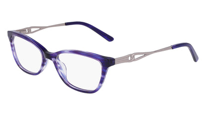 Marchon NYC M-5019 Eyeglasses Purple Horn