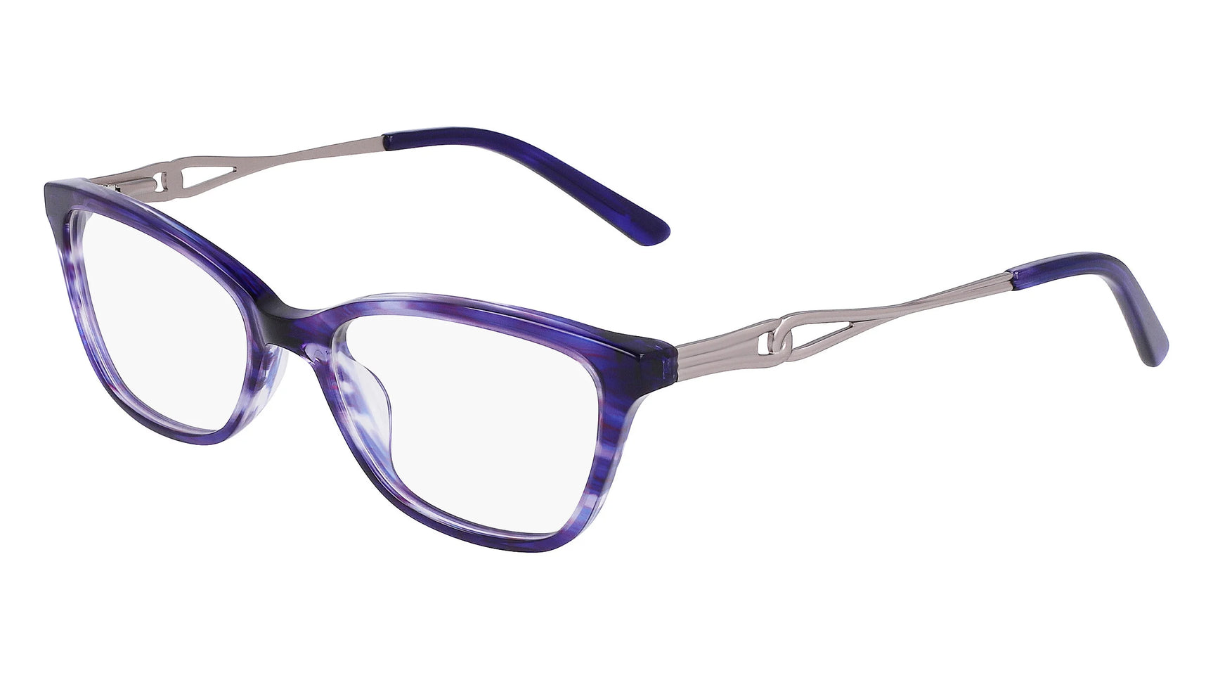 Marchon NYC M-5019 Eyeglasses Purple Horn