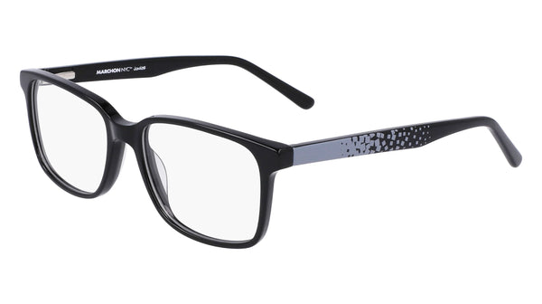 Marchon NYC M-6504 Eyeglasses / Black / Size 48
