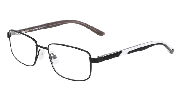 Marchon NYC M-6506 Eyeglasses / Matte Black / Size 46