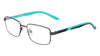Marchon NYC M-6506 Eyeglasses / Matte Gunmetal / Size 46