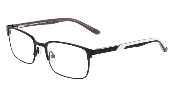 Marchon NYC M-6507 Eyeglasses / Matte Black / Size 47