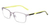 Marchon NYC M-6507 Eyeglasses / Matte Light Gunmetal / Size 47