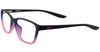 Nike 5028 Eyeglasses / Matte Cave Purple / Pink Fade