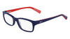 Nike 5513 Eyeglasses / Obsidian / University Red / Size 47