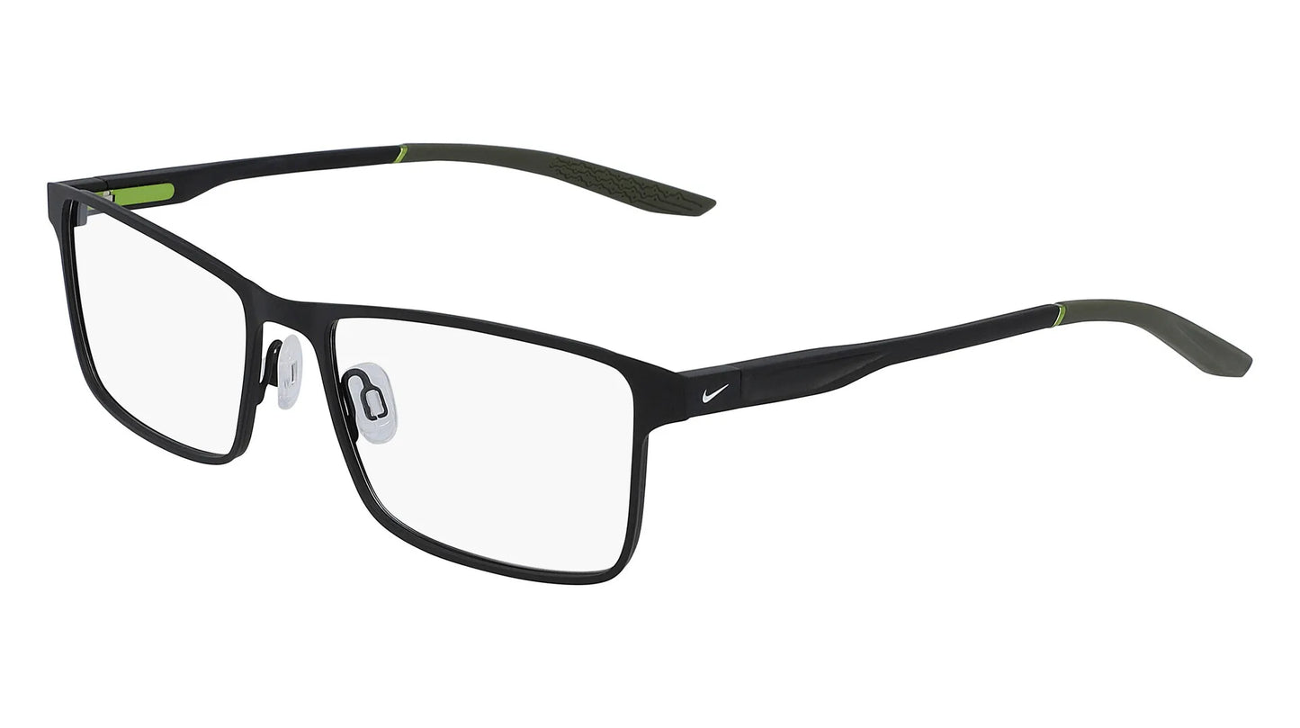 Nike 8047 Eyeglasses Satin Black / Cargo Khaki