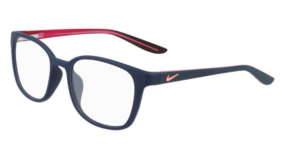 Nike 5027 Eyeglasses Matte Midnight Navy / Pink