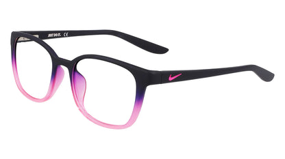 Nike 5027 Eyeglasses Matte Cave Purple / Pink Fade