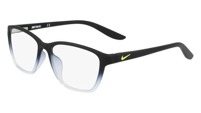 Nike 5028 Eyeglasses / Matte Black / Clear Fade