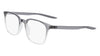 Nike 7124 Eyeglasses | Size 50 / Dark Grey / Clear Fade