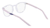 Nike 5545 Eyeglasses / Clear / Amethyst Ash / Size 46
