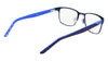 Nike 5591 Eyeglasses | Size 48 / Satin Black / Black
