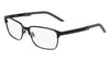 Nike 8213 Eyeglasses / Satin Black / Dark Grey