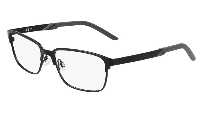 Nike 8213 Eyeglasses / Satin Black / Dark Grey