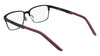 Nike 8213 Eyeglasses / Satin Black / Dark Grey