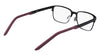Nike 8213 Eyeglasses / Satin Black / Dark Grey