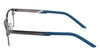 Nike 8213 Eyeglasses / Satin Black / Dark Grey