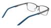 Nike 8213 Eyeglasses / Satin Black / Dark Grey