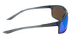 Nike ADRENALINE EV1113 Sunglasses | Size 66 / Dark Grey / Grey / Blue Mirror