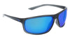 Nike ADRENALINE EV1113 Sunglasses | Size 66 / Dark Grey / Grey / Blue Mirror