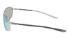 Nike PIVOT SIX DQ0927 Sunglasses | Size 62 / Brushed Silver / Blue / Supr Blu