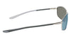 Nike PIVOT SIX DQ0927 Sunglasses | Size 62 / Brushed Silver / Blue / Supr Blu