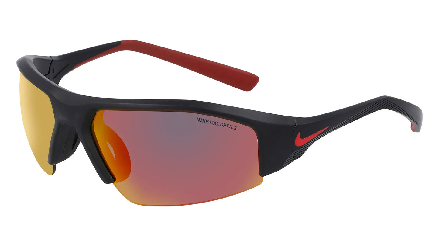 Nike SKYLON ACE 22 DV2151 Sunglasses Matte Black / Red Mirror