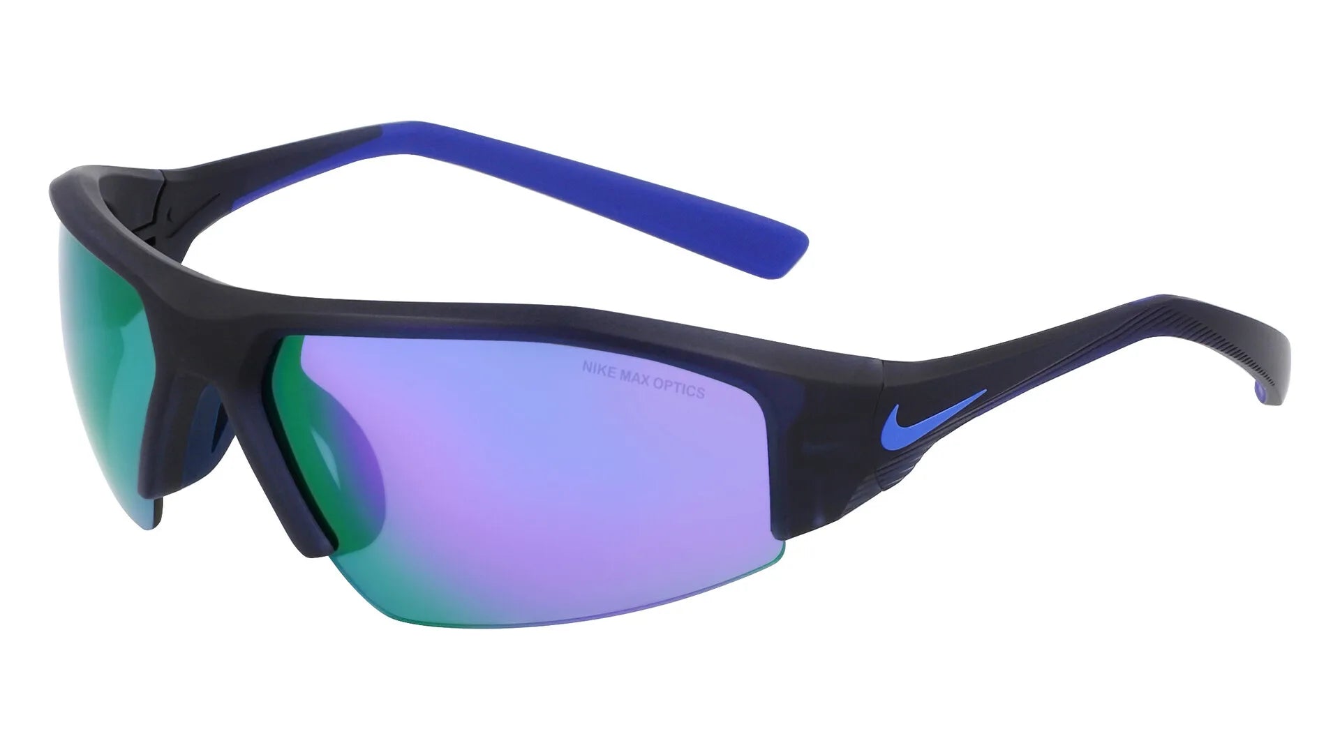 Nike SKYLON ACE 22 DV2151 Sunglasses Matte Obsidian / Violet Mirror