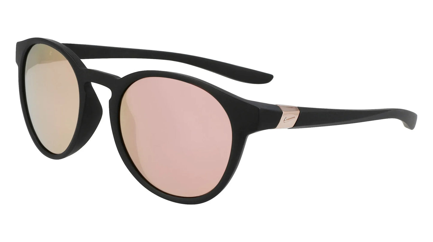 Nike CITY ELAN FB1316 Sunglasses Matte Black / Rose Gold Mirror