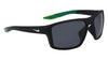 Nike BRAZEN FURYFJ2259 Sunglasses | Size 60 / Matte Black / Dark Grey