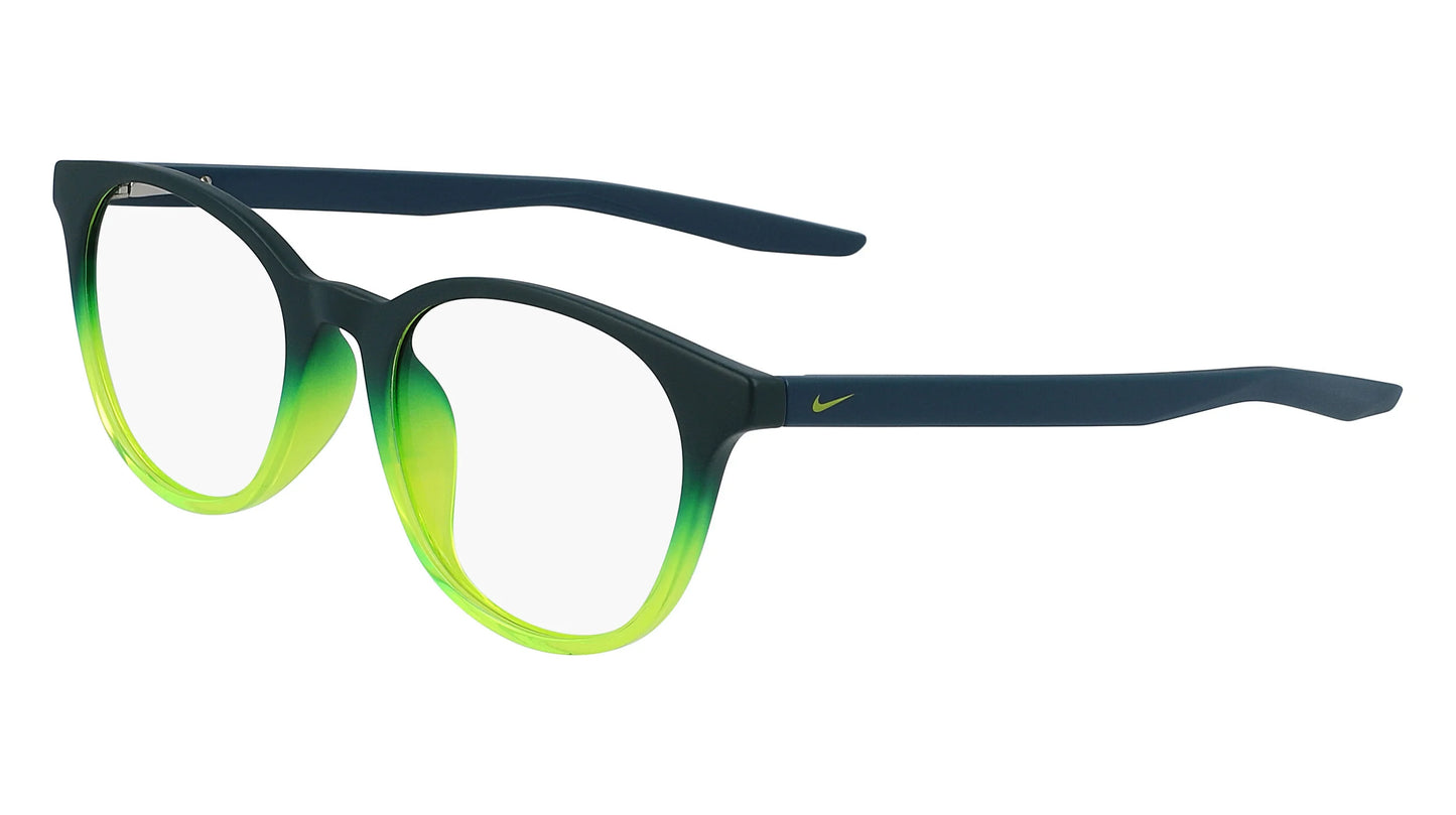 Nike 5020 Eyeglasses Matte Midnight Turq Fade