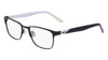 Nike 5591 Eyeglasses | Size 48 / Satin Black / Black
